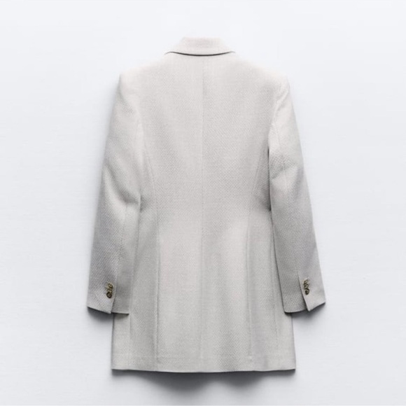 Zara Double Breasted Blazer - Picture 9 of 11